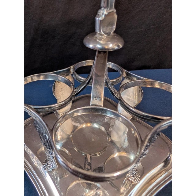 Victorian 19th Century Sterling Castor/Condiment Holder - Set of 5 For Sale - Image 3 of 6