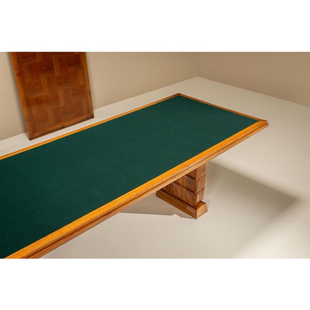 Dining Table with Game Surface attributed to Paolo Buffa, Italy, 1940s For Sale - Image 17 of 18
