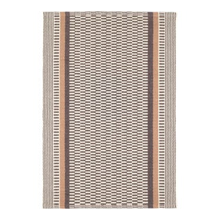 Dash & Albert by Annie Selke Xavier Stripe Woven Cotton Rug, 7' 6" x 9' 6" For Sale