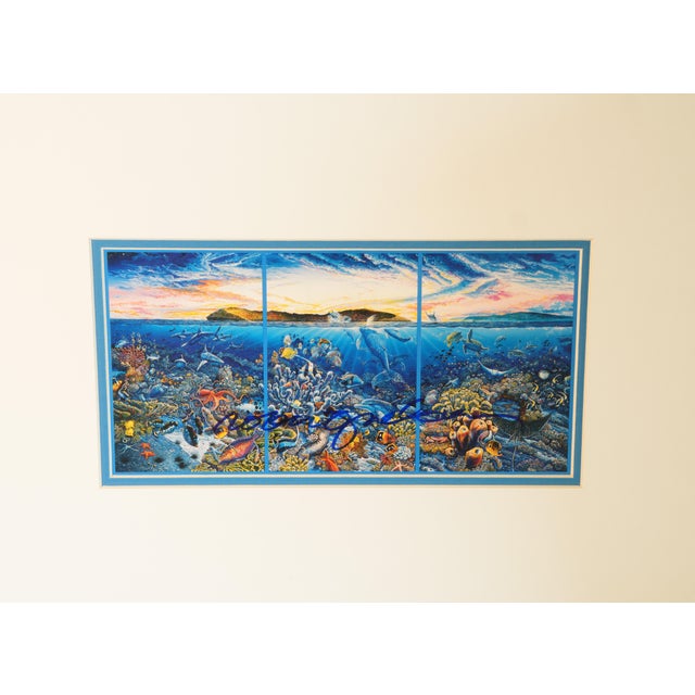 This is a spectacular, vibrant triptych art print by acclaimed marine artist Christian Riese Lassen. Known for his...
