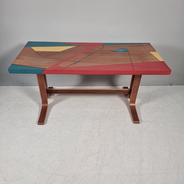 Vintage Beech Table, 1970s For Sale - Image 11 of 11