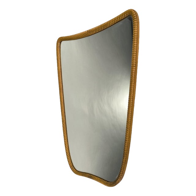 Italian Mirror in the style of Gio Ponti, 1950s For Sale