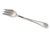 Traditional Kirk Stieff Rose Pattern Sterling Silver Serving Fork For Sale - Image 3 of 4