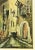 Such a moody and mysterious original watercolor! This original signed watercolor is by highly collectible artist Elisée...