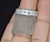 Silver Late 20th Century Authentic Roberto Coin Princess Tassel Fringe Diamond Ring 18k White Gold, Size 7 For Sale - Image 8 of 13