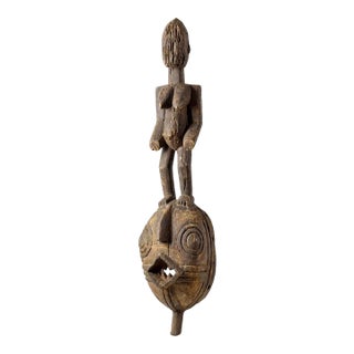 Early 20th Century Bobo Figural Mask Burkina Faso For Sale