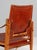 Brown Safari Chair by Kaare Klint for Rud Rasmussen, 1960s For Sale - Image 8 of 9