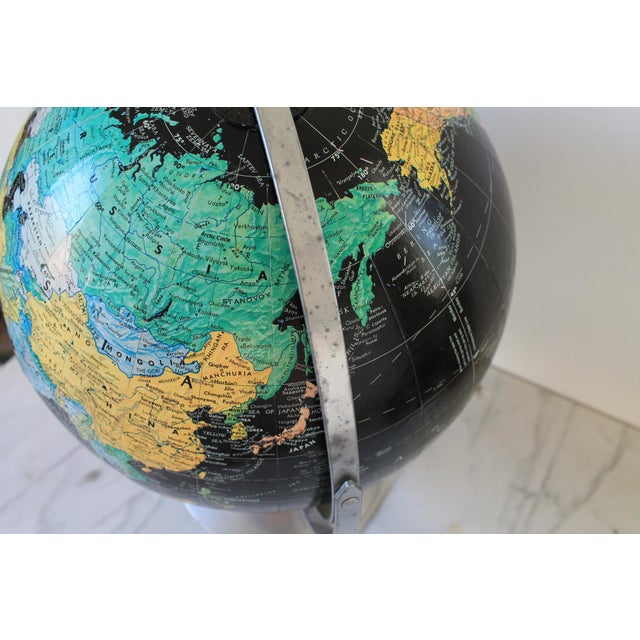 Mid 20th Century Vintage Replogle 12 Inch Starlight Globe For Sale - Image 5 of 10