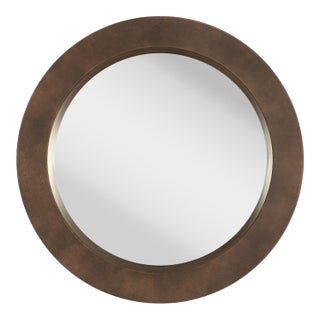 Curtis Jere Porthole Wall Mirror 1970c. For Sale