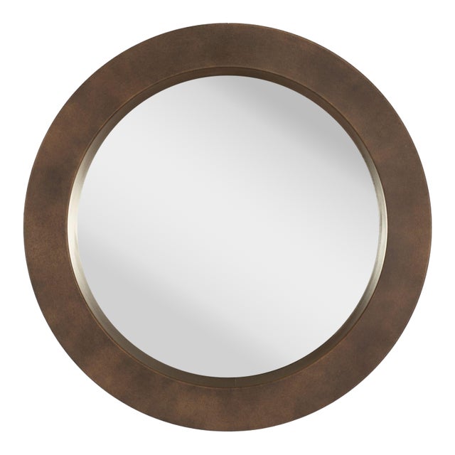 Curtis Jere Porthole Wall Mirror 1970c. For Sale