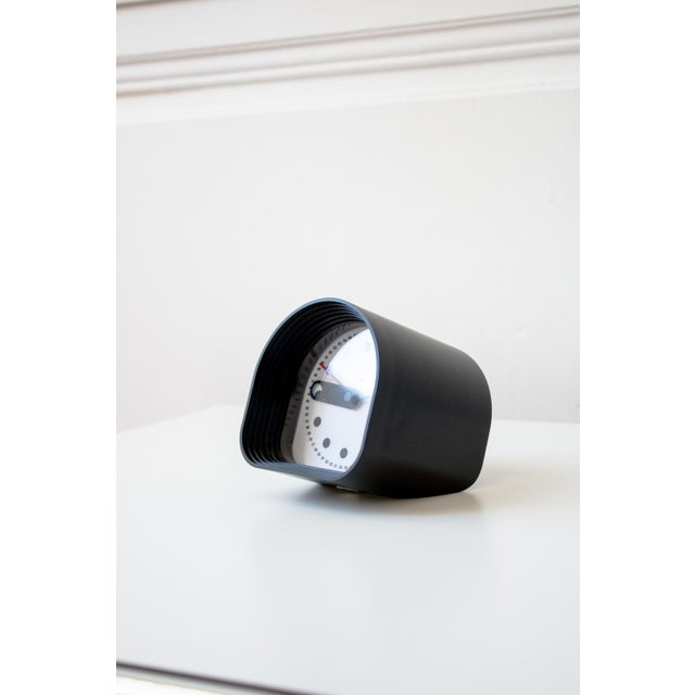 Plastic Vintage Optic Table Alarm Clock by Joe Colombo for Alessi, 1988 For Sale - Image 7 of 10