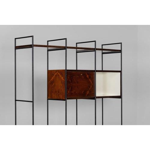 Metal MF-710 Bookcases by Geraldo De Barros, 1955, Set of 2 For Sale - Image 7 of 18