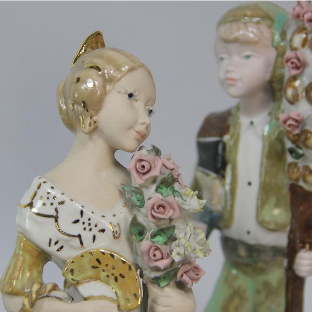 1970s Porcelain Figurines by Ramón Inglés, 1970s, Set of 2 For Sale - Image 5 of 7