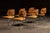c. 1950s-1960s; Charles and Ray Eames for Herman Miller, Inc. - Zeeland, MI A complete set of six molded-plywood and...