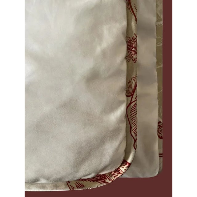 Contemporary Duvet in Alpaca and Cashmere with Silk Edging by Chiara Mennini for Midsummer-Milano For Sale - Image 3 of 7