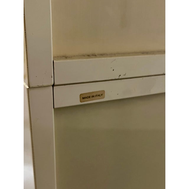 Giorgio Collection Burled Satinwood & Leather Wardrobe For Sale - Image 9 of 9