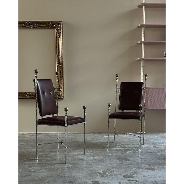 Chairs by Felix Agostini, France, 1969, Set of 2 For Sale - Image 11 of 11