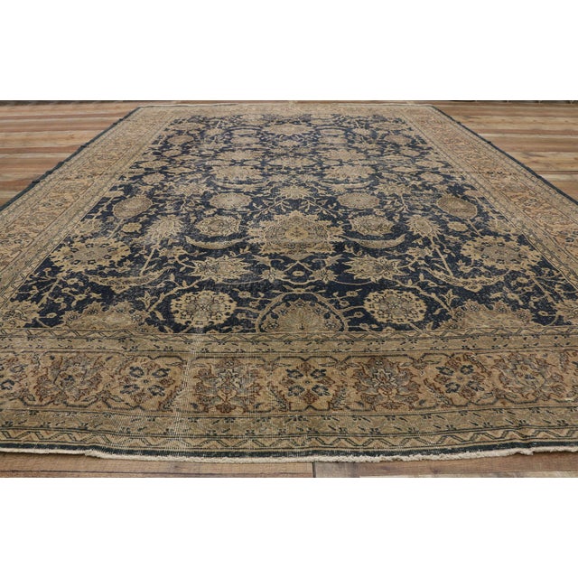 Textile Vintage Turkish Sivas Rug, 09'10 X 13'11 For Sale - Image 7 of 8