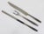Boxed Amboss 2050 Carving Knives and Fork attributed to Helmut Alder, Austria, 1950s, Set of 3 For Sale - Image 6 of 10