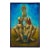 Vintage Large Yuri Yuroz Hand-Painted Serigraph on Canvas For Sale