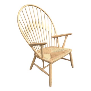 “Peacock” Designed by Hans Wegner for Johannes Hansen Chair For Sale