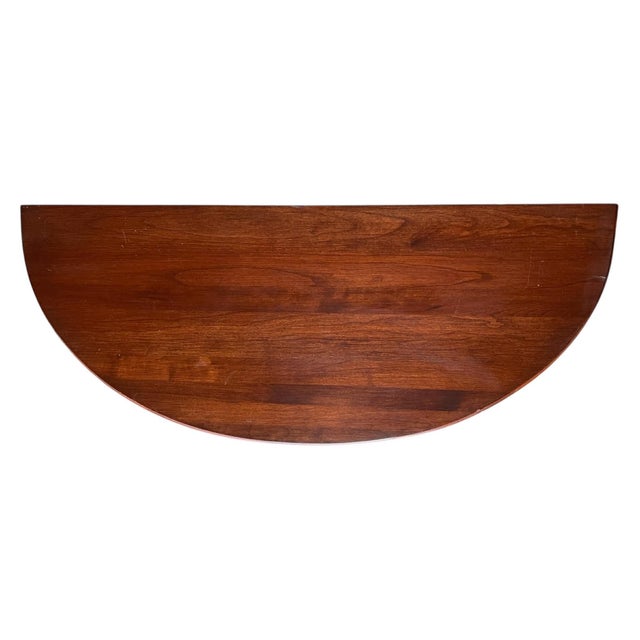 1970s Vintage Ethan Allen Demilume Console Table For Sale - Image 5 of 9