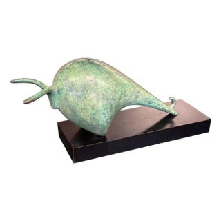 Benshalom Ben Shalom 1993 Bronze Bull For Sale