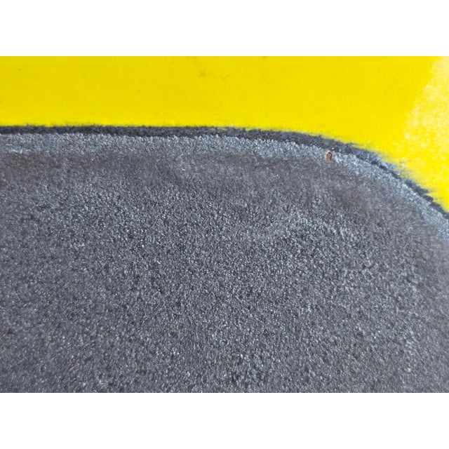 Yellow Vintage Dansk Kobenstyle Enamel on Steel Large Rectangular Baking Pan For Sale - Image 8 of 9