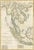 Antique Map of Southeast Asia by Bonne, 1787 For Sale - Image 4 of 11