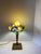 Early 20th Century Pairpoint Style Table Lamp, Czech Art Deco Fruit Basket Lamp For Sale - Image 5 of 11
