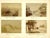 Views of Osaka is a lot of four hand-inked Albumen print with aniline applied on a single cardboard. Very good conditions....