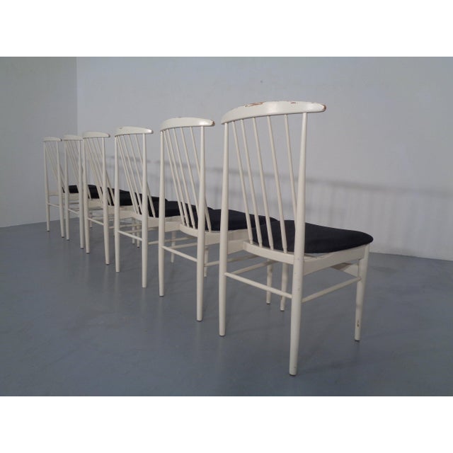 1960s German Dining Chairs from Ernst Martin Dettinger, 1960s, Set of 6 For Sale - Image 5 of 14