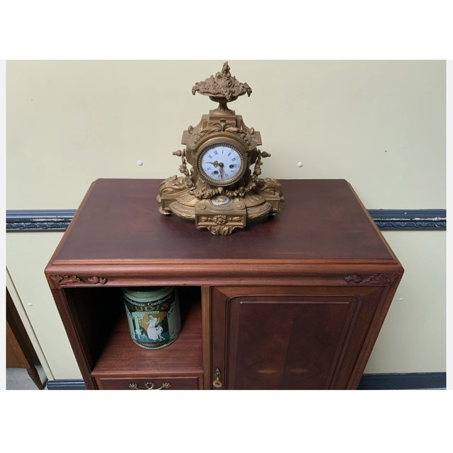 Antique Art Nouveau Cabinet in Wood, 1910 For Sale - Image 3 of 15