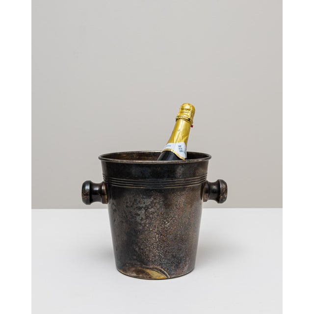 20th Century French Silver Plated Champagne Bucket For Sale - Image 4 of 18