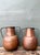 Vintage Moroccan Patinated Hammered Copper Water Jugs - A Pair For Sale - Image 11 of 12