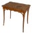 French Wooden Coffee Table in the style of Gallè, 1910s For Sale