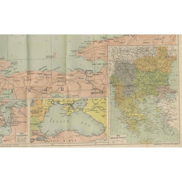 Daily Telegraph War Map, 1877 For Sale - Image 10 of 12