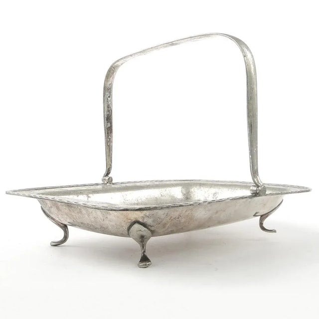 Art Nouveau Style Fruit Basket, 1950s For Sale - Image 10 of 10