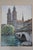 Early 20th Century Nicolas Markovitch (1894-1964) limited edition, Zurich, Grossmunster famous landmark church. Presented...