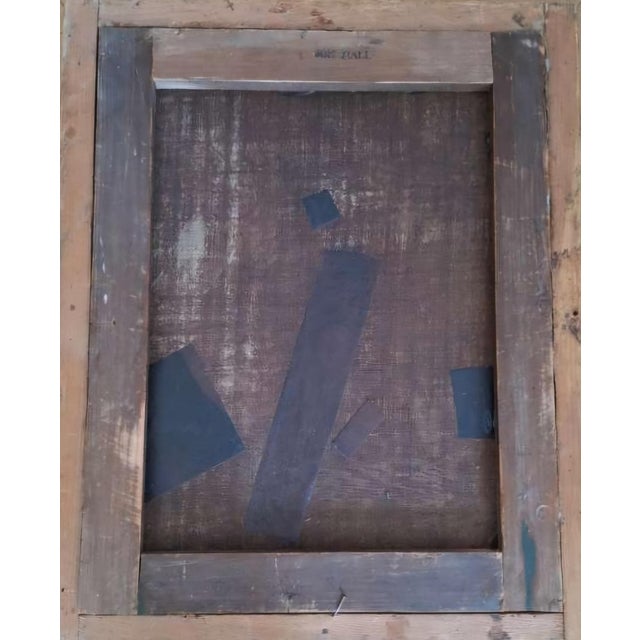 Saint Anne Teaching the Virgin to Read, 1800s, Oil on Canvas, Framed For Sale - Image 6 of 7