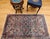 Vintage Persian Kerman Rug, Hand-knotted Wool, Allover Floral Pattern, Ivory & Blue, 3x5 For Sale - Image 13 of 13