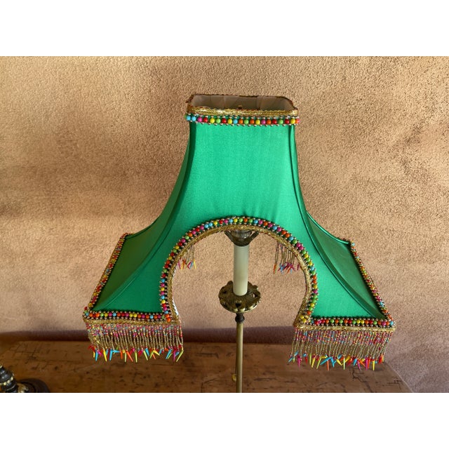 Penny Long Couture Eiffel Tower Lamp Shade For Sale - Image 10 of 10