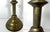 Antique U.S. Army Brass Candelabras: Adjustable Pair For Sale - Image 4 of 10