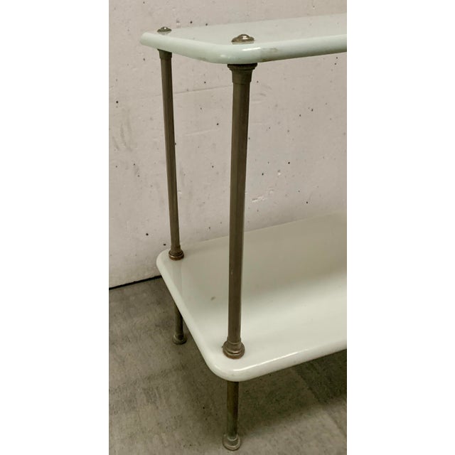 20th Century Art Deco Bathroom Console, in Good conditions. Designed 1920 to 1949