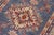 Boho Chic Tribal Kazak Light Blue/Beige Wool Runner Rug- 2'9''x9'6'' For Sale In New York - Image 6 of 10