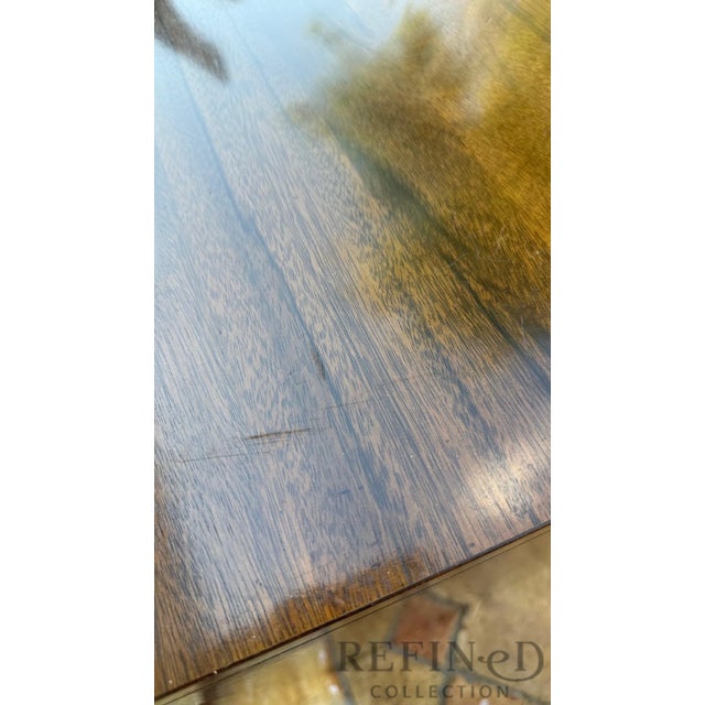 Pair of Mastercraft Grand Rapids Brass-Banded Walnut Nightstands, Circa 1970s–1980s For Sale - Image 10 of 17