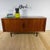 Mid-Century Scandinavian Teak Sideboard with Retractable Doors For Sale - Image 13 of 15
