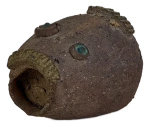 Mid 20th Century Vintage Ceramic Sculpture of Sea Creature