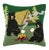 Contemporary Campfire Bears Hook Pillow, 18" x 18" For Sale - Image 3 of 3