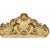 1970s Italian Antique Rococo Baroque Queen Size Headboard and Foot Board For Sale In Tampa - Image 6 of 17